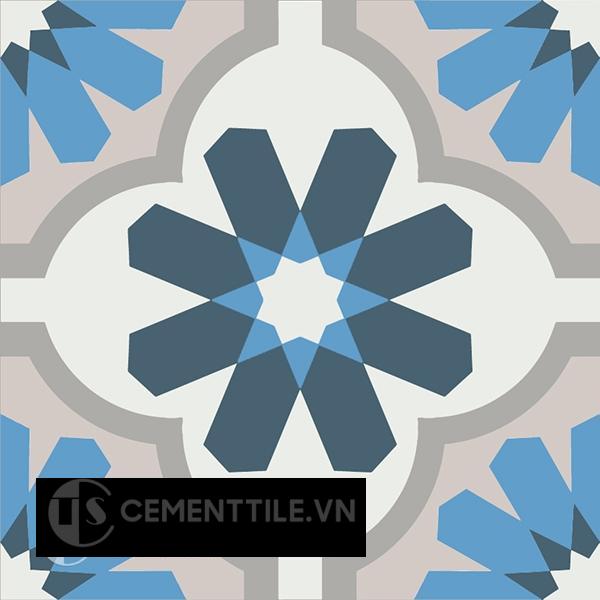 Gạch bông CTS 16.4(1-4-8-9-50) - Encaustic cement tile CTS 16.4(1-4-8-9-50)