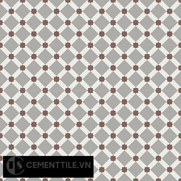 Gạch bông CTS 68.2(4-9-14) - 16 viên - Encaustic cement tile CTS 68.2(4-9-14)-16 tiles
