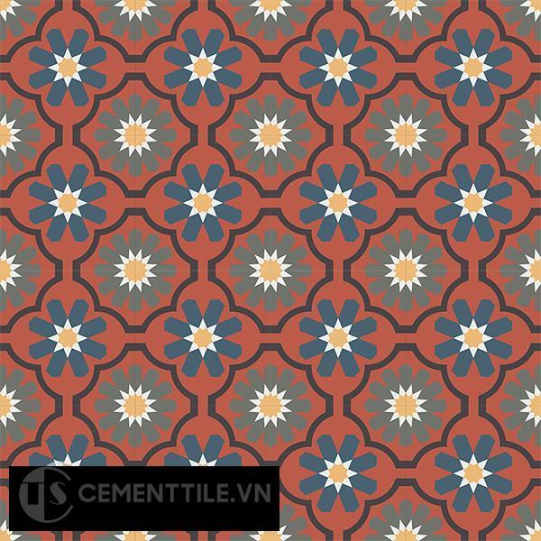 Gạch bông CTS 16.9(3-4-5-6-13) - 16 viên - Encaustic cement tile CTS 16.9(3-4-5-6-13)-16 tiles