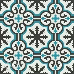 Gạch bông CTS 1.2(4-13-57)-4 viên - Encaustic cement tile CTS 1.2(4-13-57)-4tiles