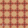 Gạch bông CTS 10.1(5-11-13) - 16 viên - Encaustic cement tile CTS 10.1(5-11-13)-16 tiles