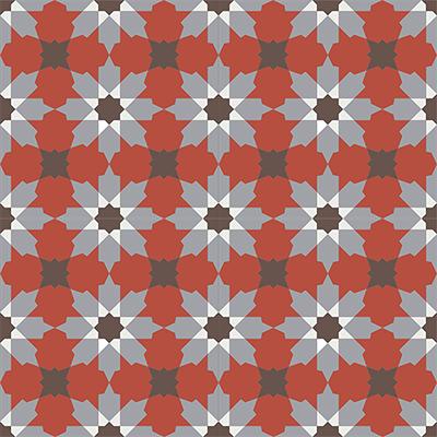 Gạch bông CTS 3.4(4-5-9-14)- 4 viên - Encaustic cement tile CTS 3.4(4-5-9-14)-4 tiles