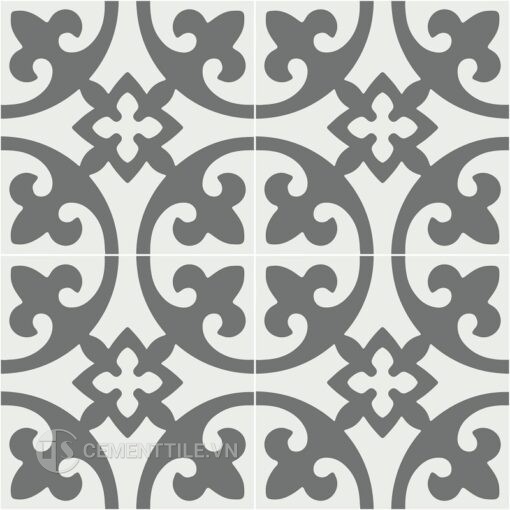 Gạch bông CTS 4.1(4-32) - 4 viên - Encaustic cement tile CTS 4.1(4-32) - 4 tiles