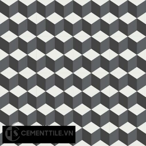 Gạch bông CTS 8.1(4-13-32) - 16 viên - Encaustic cement tile CTS 8.1(4-13-32) - 16tiles