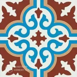 Encaustic cement tile CTS 1.6(4-8-11-30)