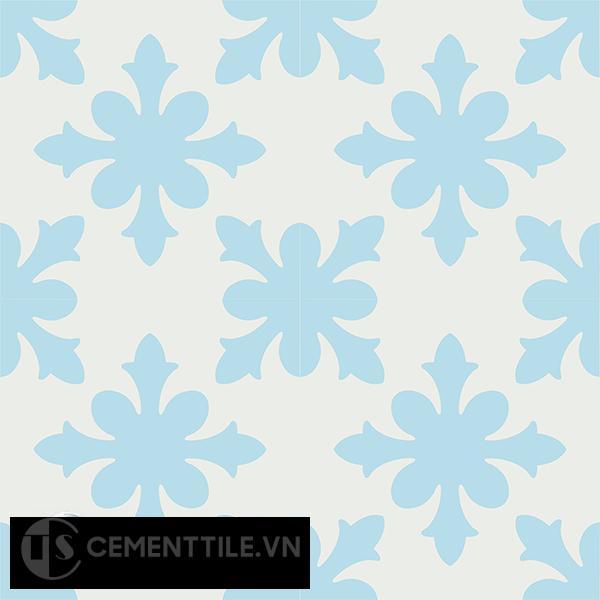 Gạch bông CTS 17.1(2-4) - 4 viên - Encaustic cement tile CTS 17.1(2-4)-4 tiles