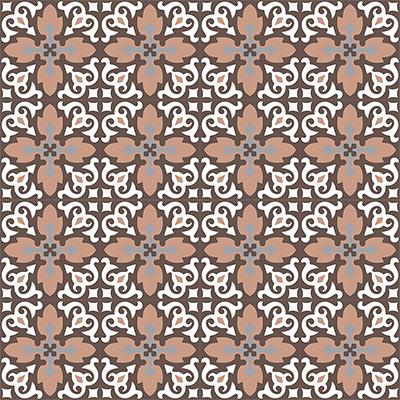 Gạch bông CTS 18.2(4-9-14-38)-16 viên - Encaustic cement tile CTS 18.2(4-9-14-38)-16 tiles