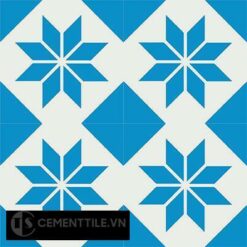 Gạch bông CTS 27.2(4-8) - 4 viên - Encaustic cement tile CTS 27.2(4-8)-4 tiles