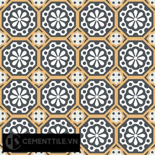 Gạch bông CTS 29.1(4-6-32) - 16 viên - Encaustic cement tile CTS 29.1(4-6-32)-16 tiles