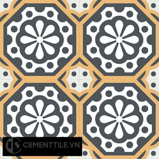 Gạch bông CTS 29.1(4-6-32) - 4 viên - Encaustic cement tile CTS 29.1(4-6-32)-4 tiles