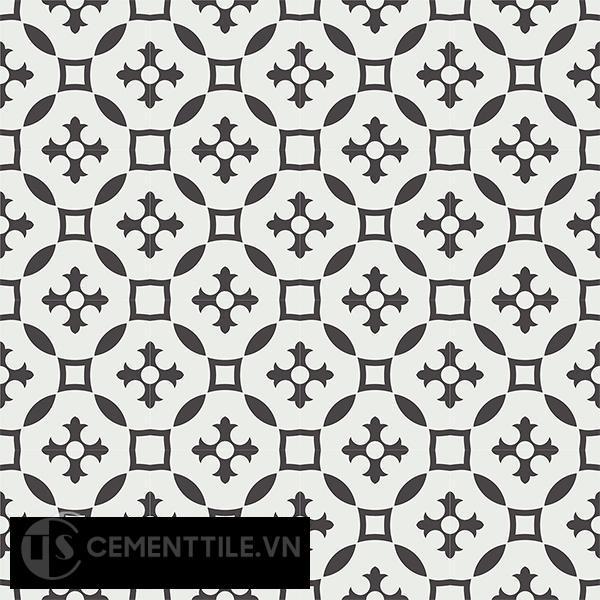 Gạch bông CTS 36.1(4-13) - 16 viên - Encaustic cement tile CTS 36.1(4-13)-16 tiles