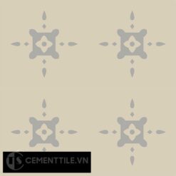 Gạch bông CTS 40.1(9-12) - 4 viên - Encaustic cement tile CTS 40.1(9-12)-4 tiles