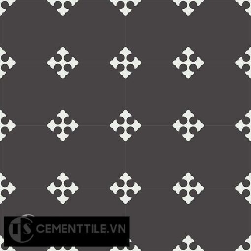 Gạch bông CTS 44.3(4-13) - 16 viên - Encaustic cement tile CTS 44.3(4-13)-16 tiles