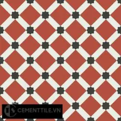 Gạch bông CTS 68.1(4-5-13) - 4 viên - Encaustic cement tile CTS 68.1(4-5-13)-4 tiles