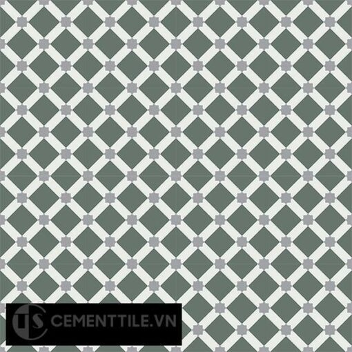 Gạch bông CTS 68.3(3-4-9) - 16 viên - Encaustic cement tile CTS 68.3(3-4-9)-16 tiles