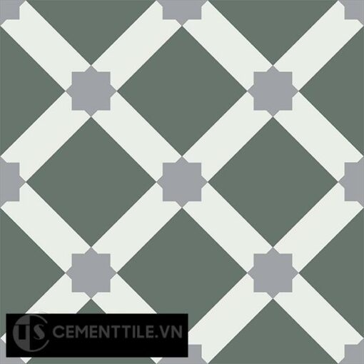 Gạch bông CTS 68.3(3-4-9) - Encaustic cement tile CTS 68.3(3-4-9)