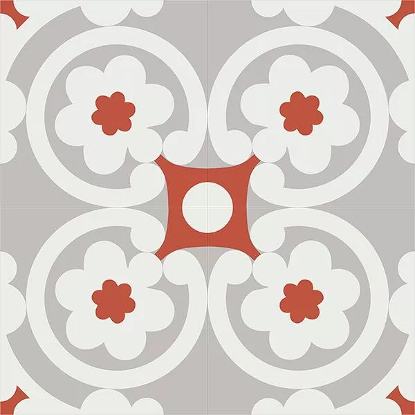Gạch bông CTS 73.1(4-5-9) - 4 viên - Encaustic cement tile CTS 73.1(4-5-9)-4 tiles