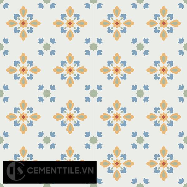 Gạch bông CTS 74.2(4-5-6-7) - 16 viên - Encaustic cement tile CTS 74.2(4-5-6-7)-16 tiles