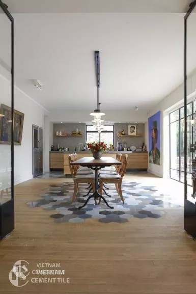 Gạch bông lục giác tổng hợp patchwork