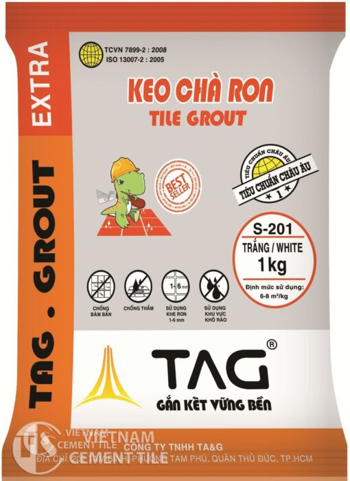 Keo chà ron TAG.grout extra S-301