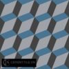 Gạch bông cổ điển CTS 13.5 - 16 viên ( Encaustic cement tile 13.5 - 16 tiles )