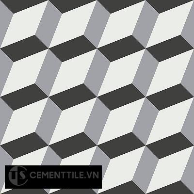 Gạch bông cổ điển CTS 13.6 - 16 viên ( Encaustic cement tile 13.6 - 16 tiles )