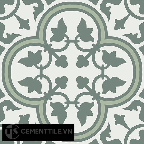 Gạch bông CTS 97.1(4-7-24) - 4 viên - Encaustic cement tile CTS 97.1(4-7-24)-4 tiles