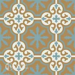 Gạch bông CTS 1.23(4-29-142)-4 viên - Encaustic cement tile CTS 1.23(4-29-142)-4tiles