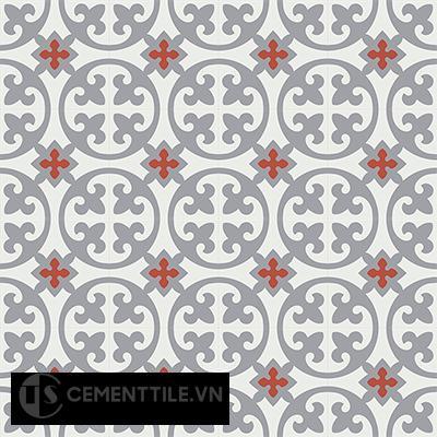 Gạch bông CTS 4.3(4-5-9) - 16 viên - Encaustic cement tile CTS 4.3(4-5-9)-16 tiles