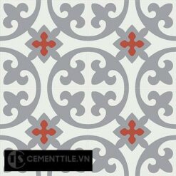 Gạch bông CTS 4.3(4-5-9) - 4 viên - Encaustic cement tile CTS 4.3(4-5-9)-4 tiles