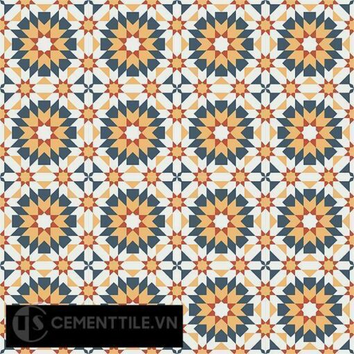 Gạch bông CTS 56.3(3-4-5-6) - 16 viên - Encaustic cement tile CTS 56.3(3-4-5-6)-16 tiles
