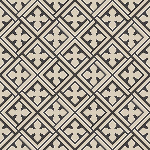 Gạch bông CTS 77.1(12-13) - 16 viên - Encaustic cement tile CTS 77.1(12-13)-16 tiles