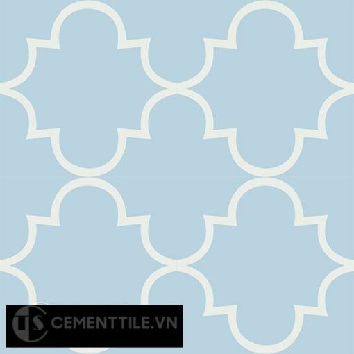 Gạch bông CTS 85.3(2-4) - 4 viên - Encaustic cement tile CTS 85.3(2-4)-4 tiles