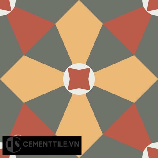 Gạch bông CTS 133.1(3-4-5-6) - Encaustic cement tile CTS 133.1(3-4-5-6)