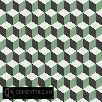 Gạch bông CTS 8.4(4-13-7)- 16 viên - Encaustic cement tile CTS 8.4(4-13-7)-16tiles
