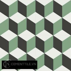 Gạch bông CTS 8.4(4-13-7)- 4 viên - Encaustic cement tile CTS 8.4(4-13-7)-4tiles