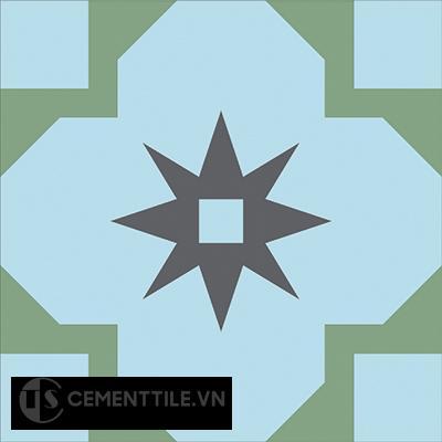 Gạch bông cổ điển CTS 104.1 ( Encaustic cement tile 104.1 )