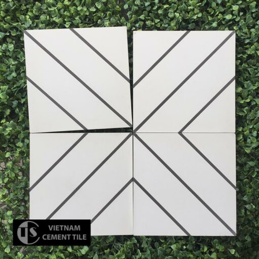 Gạch bông CTS 132.1(4-13) - Encaustic cement tile CTS 132.1(4-13)