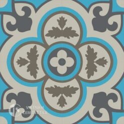 Gạch bông CTS 129.4(16-27-28-32) - 4 viên - Encaustic cement tile CTS 129.4(16-27-28-32)-4 tiles