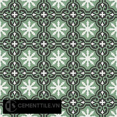 Gạch bông CTS 1.24(4-7-13) - 16 viên - Encaustic cement tile CTS 1.24(4-7-13)-16 tiles