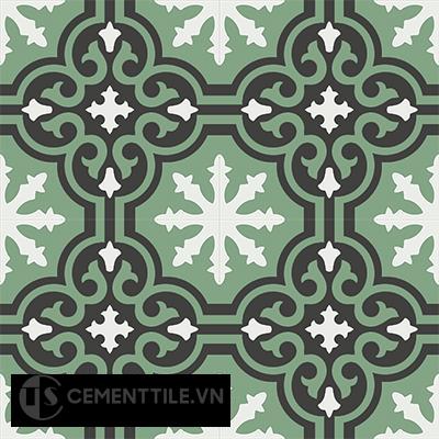 Gạch bông CTS 1.24(4-7-13) - 4 viên - Encaustic cement tile CTS 1.24(4-7-13)-4 tiles