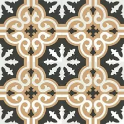 Gạch bông CTS 1.26(4-11-13) - 4 viên - Encaustic cement tile CTS 1.26(4-11-13)-4 tiles