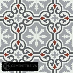 Gạch bông CTS 1.38(4-9-30-32) - 4 viên - Encaustic cement tile CTS 1.38(4-9-30-32)-4 tiles