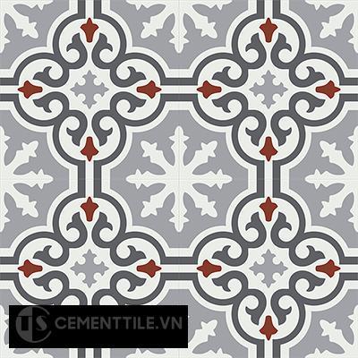 Gạch bông CTS 1.38(4-9-30-32) - 4 viên - Encaustic cement tile CTS 1.38(4-9-30-32)-4 tiles