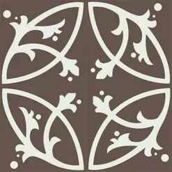 Gạch bông CTS 24.3(4-14) - 4 viên - Encaustic cement tile CTS 24.3(4-14)-4 tiles