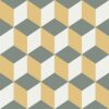 Gạch bông CTS 8.9(3-4-6) - 4 viên - Encaustic cement tile CTS 8.9(3-4-6) - 4 tiles
