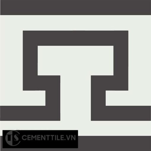 Gạch bông CTS B122.1(4-13) - Encaustic cement tile CTS B122.1(4-13)