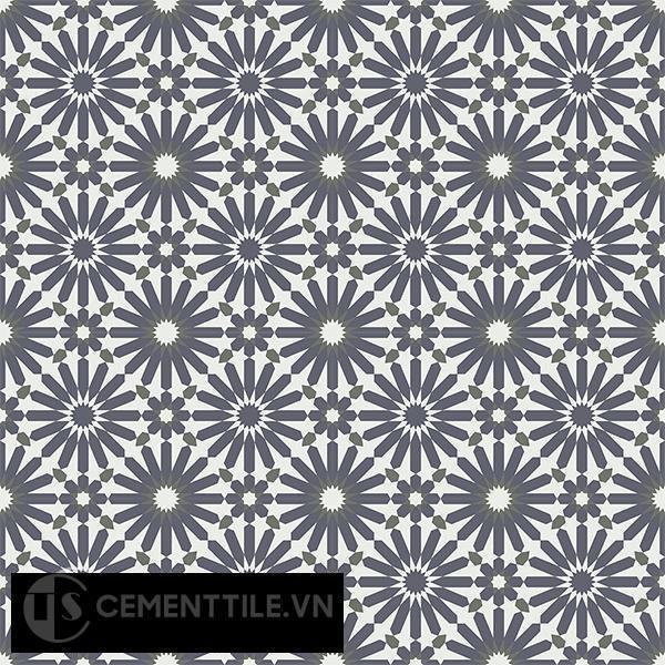 Gạch bông CTS 145.1(3-4-15) - 16 viên - Encaustic cement tile CTS 145.1(3-4-15)-16 tiles