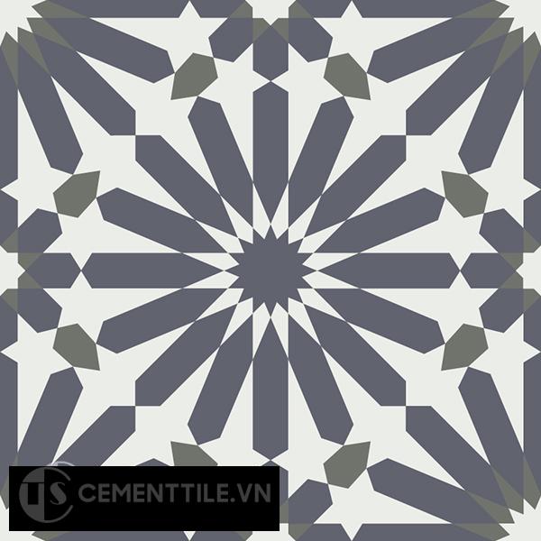 Gạch bông CTS 145.1(3-4-15) - Encaustic cement tile CTS 145.1(3-4-15)