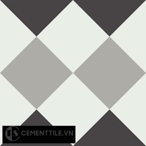Gạch bông CTS 14.2(4-9-13) - 4 viên - Encaustic cement tile CTS 14.2(4-9-13)-4 tiles
